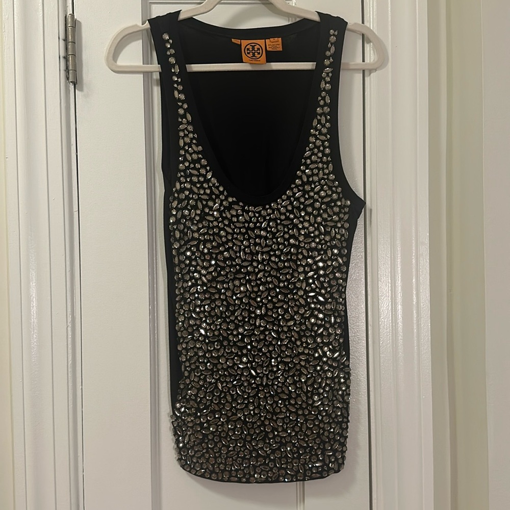Tory Burch Bejeweled Tank